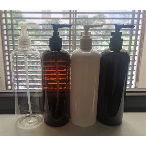 Ml Ml Ml Plastic Petg Slim Shampoo Lotion Pump Bottle Lotion