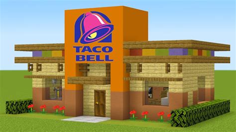 Minecraft Tutorial How To Make A Taco Bell Youtube