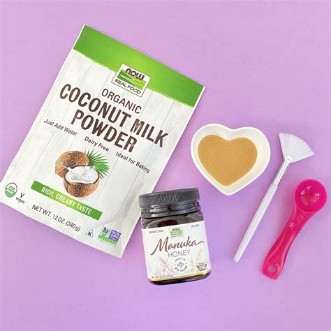 Diy Beauty Coconut Milk And Honey Moisturizing Mask The Glamorganic