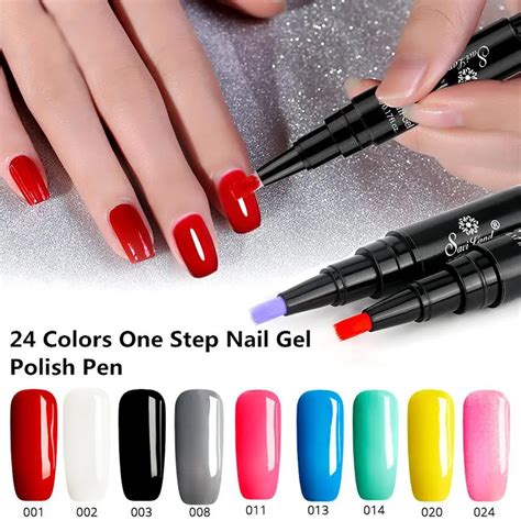 Free Shipping Nail Polish Pen Nail Art Design Manicure Venalisa Glitter ...