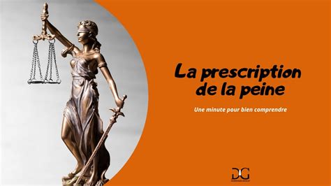 La Prescription Des Peines Doranges Avocat Droit P Nal Youtube