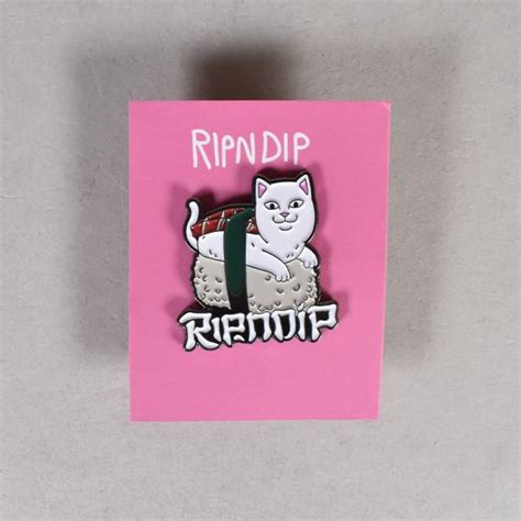 Rip N Dip Sushi Nerm Pin Badge 125 X 15 Accessories From Native Skate Store Uk