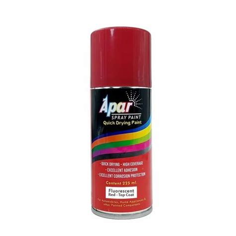 Apar Fluorescent Red Spray Paint 225 Ml At ₹ 149piece In Faridabad