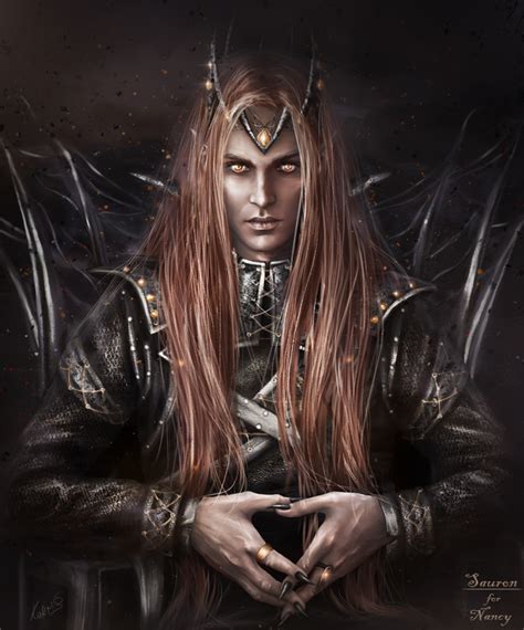 ELDAMAR — Sauron the Dark Lord by Kaprriss | Dark lord, Tolkien art, Lotr art