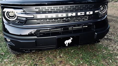 2024 Ford Bronco Front License Plate Bracket - Kiah Selene