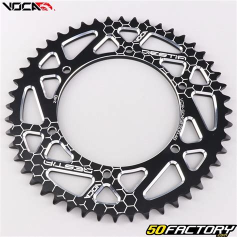 Couronne Dents Alu Derbi Aprilia Gilera Voca Noire