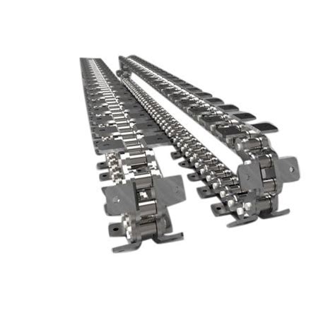 SS Double Pitch Roller Chains Inside Width 5 10mm Roller Dia 15 To