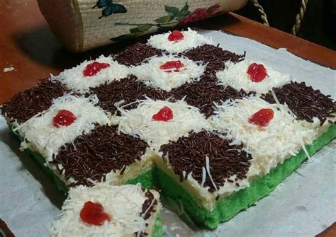 Resep Cake Potong Vanilla Pandan Oleh Yetti Pujilestari Cookpad