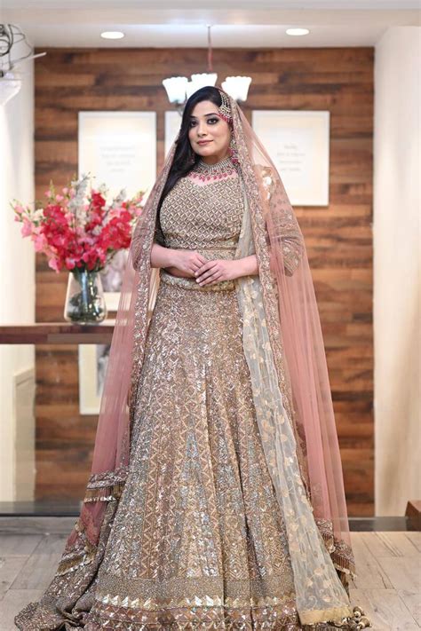 Gold Gold Bridal Lehenga By Payal Keyal For Rent Online Flyrobe