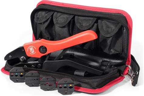 Ручные пресс-клещи КВТ СТК+4, 4 матрицы в сумке 75907 - выгодная цена ...