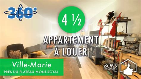 Appartement Louer Visite Virtuelle Apartment Tour Ville Marie