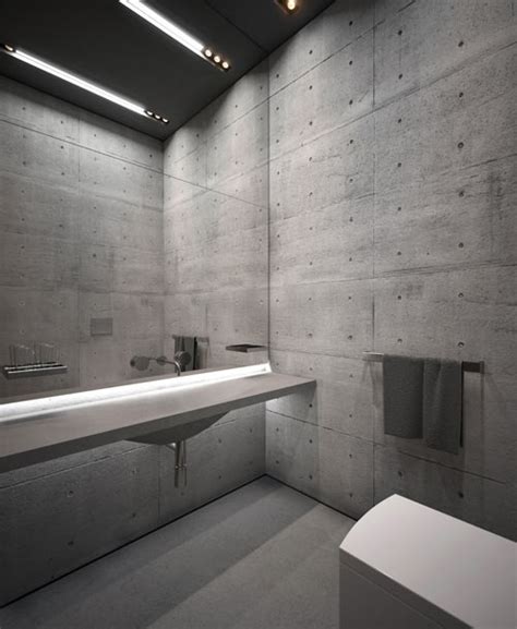 23 Amazing Concrete Bathroom Designs