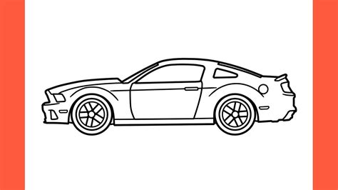 Mustang Outline