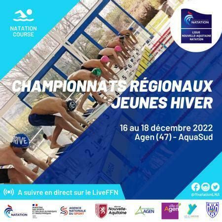 Championnats R Gionaux Jeunes Hiver M Agen Marmande Natation