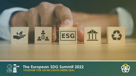 European Sdg Roundtable Esg For Business Transformation Csr Europe