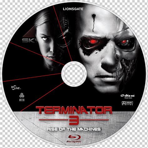 Terminador 3 aumento de las máquinas Blu ray Disc DVD John Connor