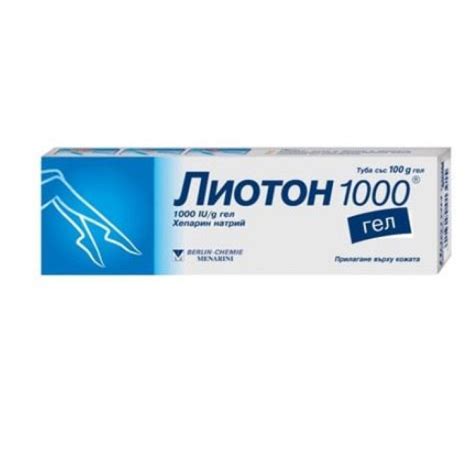 Лиотон за лечение на симптомите на хронични венозни заболявания
