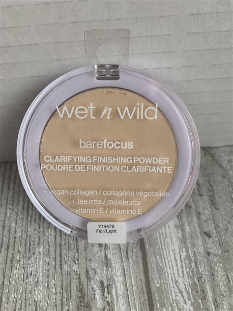 Wet N Wild Barefocus Clarifying Finishing Powder 0 27 Oz FAIR