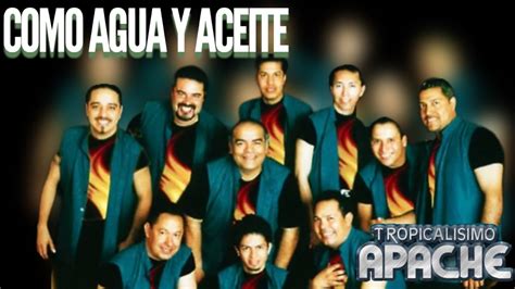 Como Agua Y Aceite Karaoke Tropicalisimo Apache Cumbia Lagunera YouTube