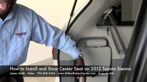 How To Remove Seats Toyota Sienna