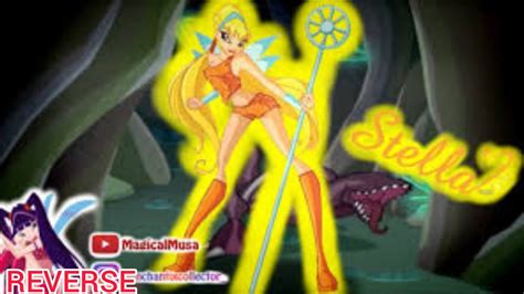 Reverse Winx Club S2 E4 Stella Magic Winx Fanmade YouTube