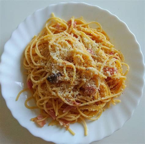 Vidacomida Espaguetis A La Carbonara Original Recetas De Comida