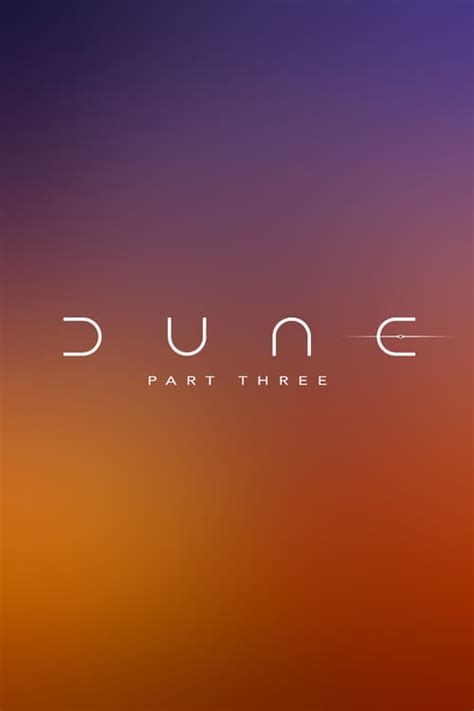 Dune: Part Three (2026) - Cast & Crew — The Movie Database (TMDB)