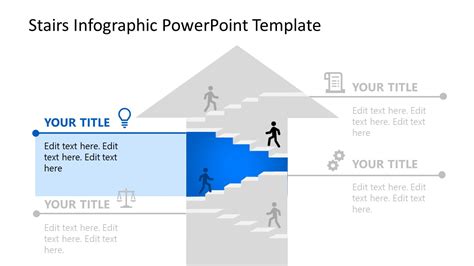 Stairs Infographic PowerPoint Template