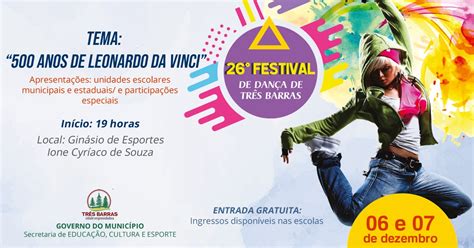 Festival De Dan A Vai Movimentar Tr S Barras Neste Final De Semana