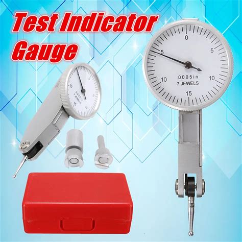 Precision Dial Test Indicator Lever Gauge Round Scale Meter Accuracy