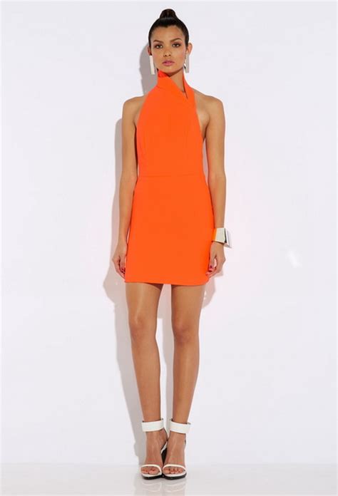 Orange Dress