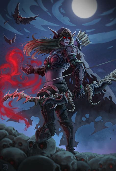 Sylvanas Windrunner Fanart Coming Back By Pierricsorel On Deviantart