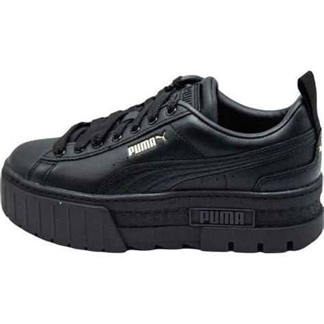 Baskets Puma Mayze Noir Femme Noir Cdiscount Chaussures