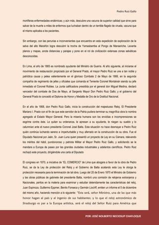 Biografia Del Tnt Crnl Pedro Ruiz Gallo Pdf