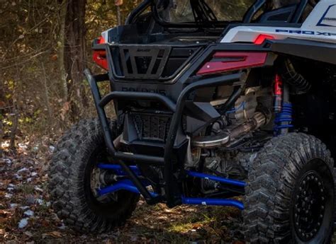 Super Atv Rear Bumper For Polaris Rzr Turbo R Pro Xp