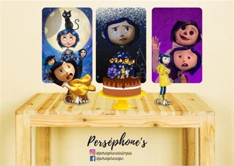 Kit É Só Um Bolinho Apolo Tema Coraline Elo7 Produtos Especiais