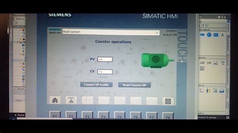 How To Use Counter In Siemens Tia Portal And Counter Input From Hmi