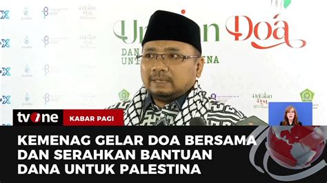 Kementerian Agama Berikan Bantuan Dana Rp44 8 M Untuk Palestina Kabar