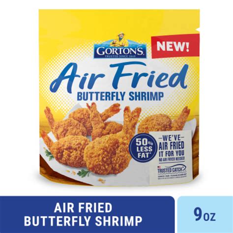 Gortons® Frozen Air Fried Butterfly Shrimp 9 Oz Ralphs