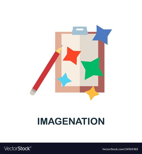 Imagenation Icon Simple Element From Core Values Vector Image