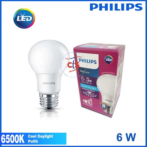 Lampu Philips Led Watt Watt W W Putih Shopee Indonesia