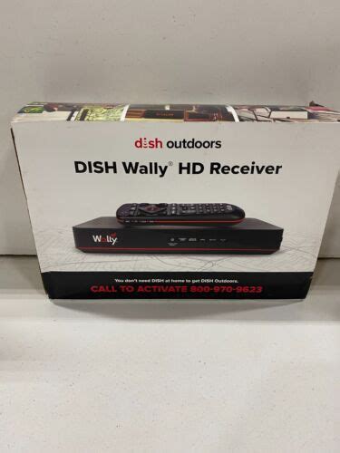 Dish Network Wally Satellite Receiver With Remote Tailgating Rv Camping