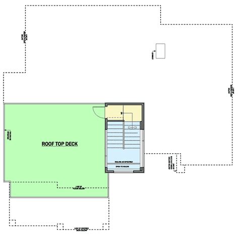 Modern House Plan with Roof Top Deck - 81683AB | Architectural Designs ...