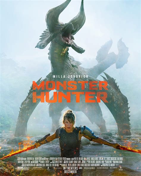 New Poster For Monster Hunter Starring Milla Jovovich Rmovies