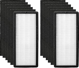 Amazon PIGUOAT Replacement 2 Post H13 Filters 10 Activated