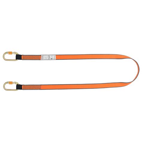 Elite Shock Absorbing Double Leg Lanyard Webbing With Steel Scaffold