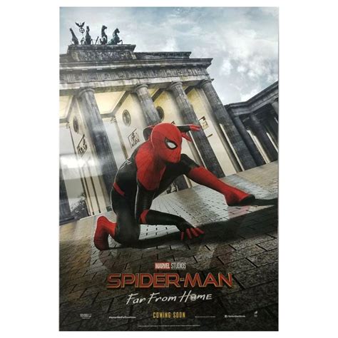 Spider Man Far From Home Unframed Poster 2019 For Sale At 1stdibs