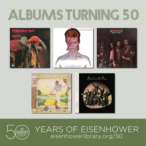 Fifty Year Old Albums for Our 50th Anniversary - Eisenhower Public Library