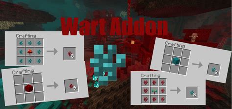 Wart Addon: Nether Wart Recipe and New Type of Wart! | Minecraft PE ...