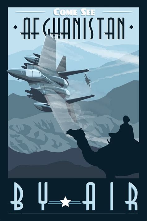 Art Deco USAF Posters by Nicholas Anderson